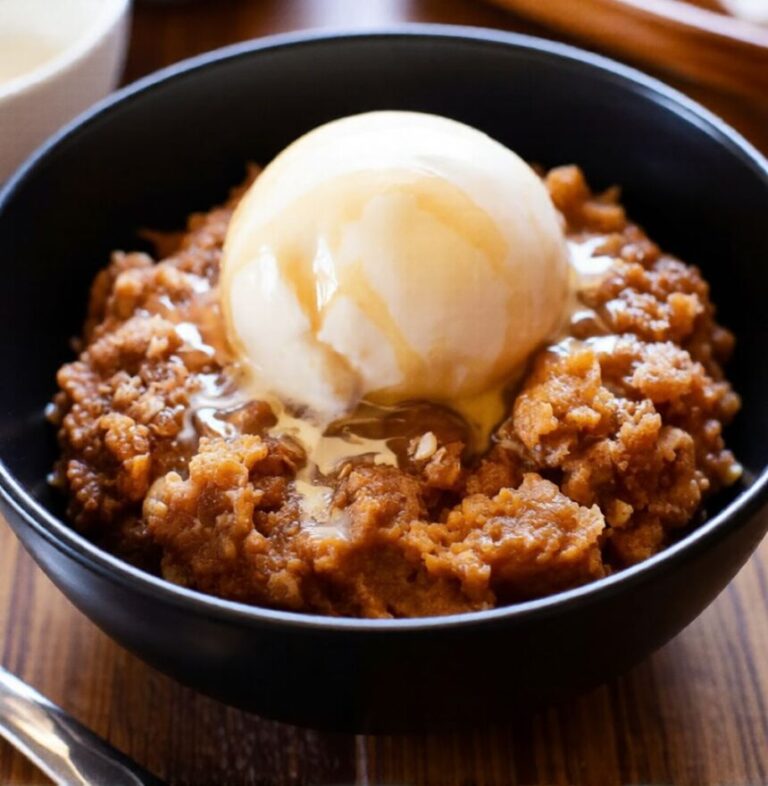 Pumpkin Pie Crisp with Cinnamon Streusel Recipe 9 gh