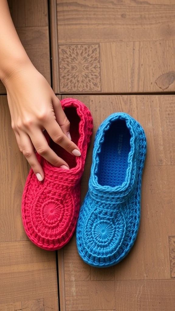 hand placing color image